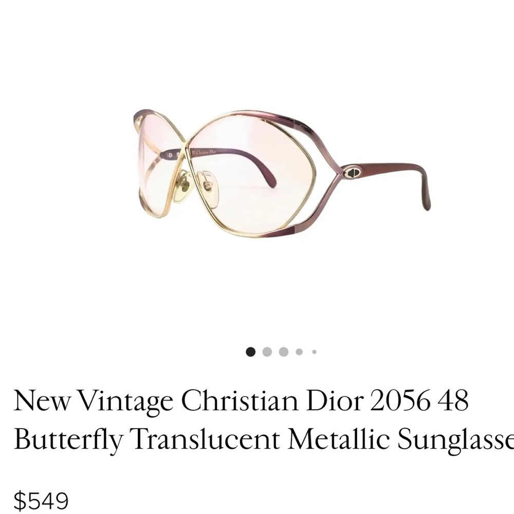 VINTAGE DIOR AUTHENTIC SUNGLASSES
